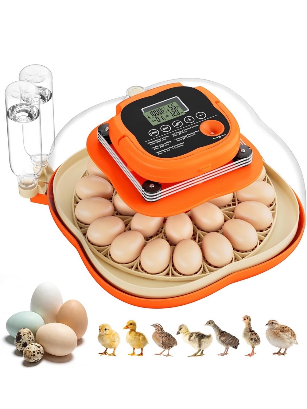 New Open Box 25 Egg Incubators for Hatching Eggs, Egg Incubator